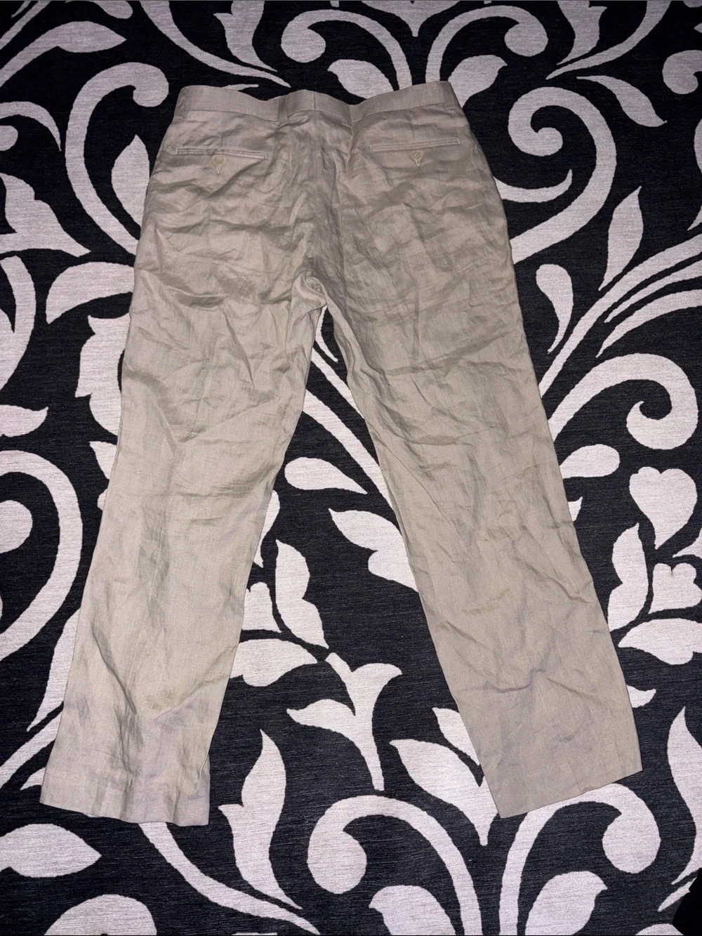 Calvin Klein Men's 100% Linen Pants